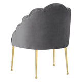 Tov Furniture Daisy Velvet Chair