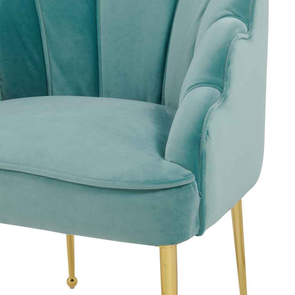 Tov Furniture Daisy Velvet Chair