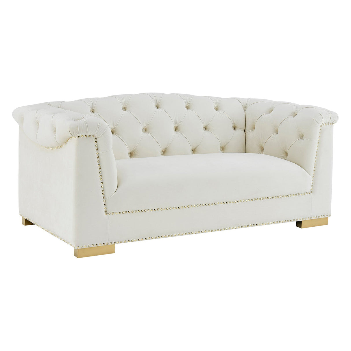 Tov Furniture Farah Velvet Loveseat