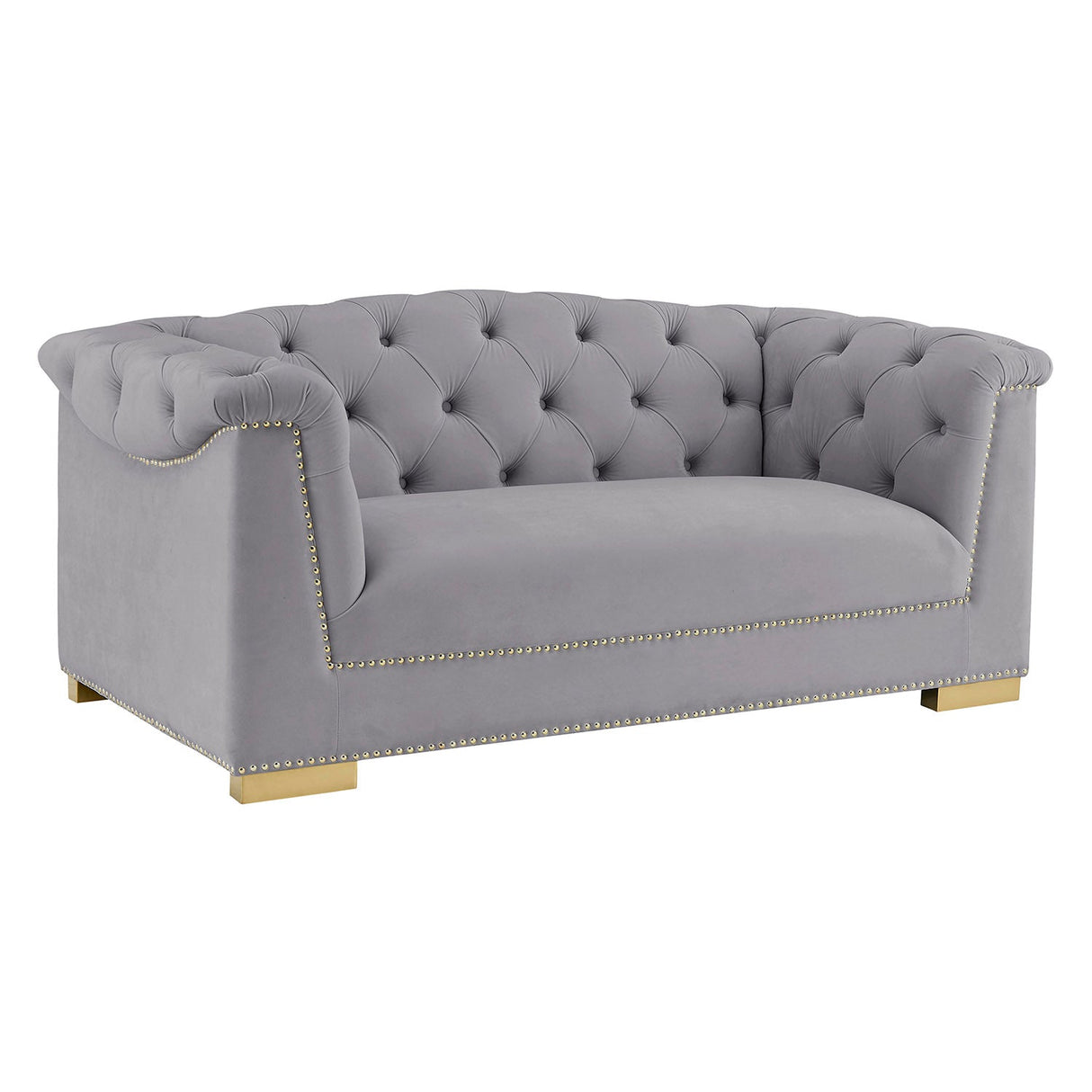 Tov Furniture Farah Velvet Loveseat