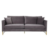 Tov Furniture Massi Velvet Sofa