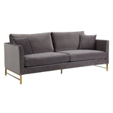 Tov Furniture Massi Velvet Sofa