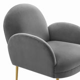 Tov Furniture Gwen Velvet Chair