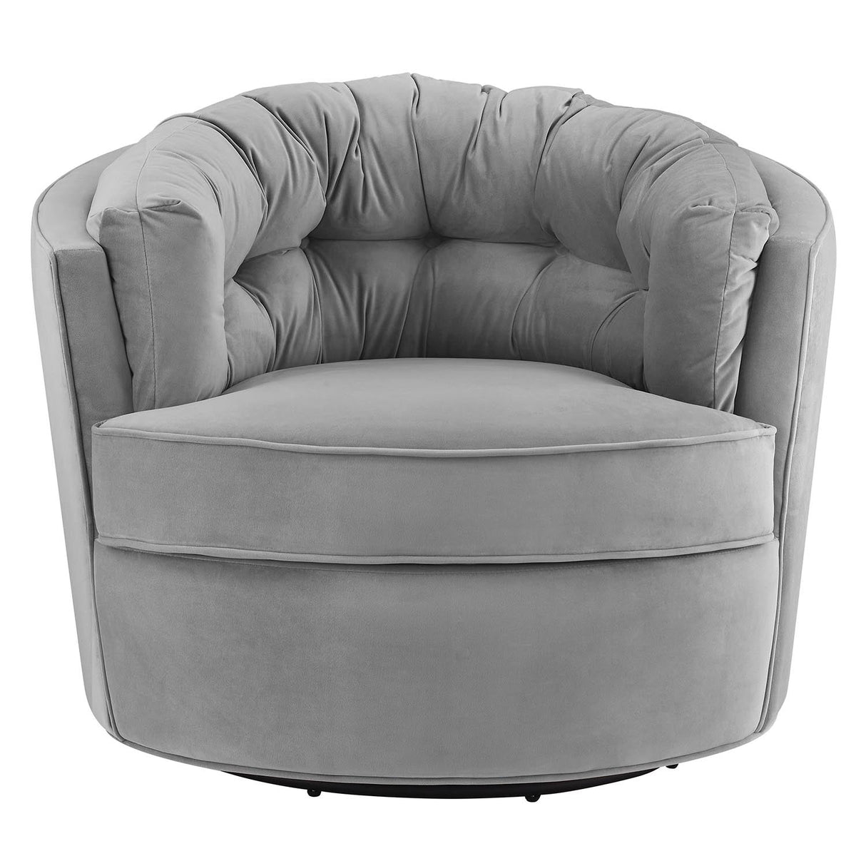 Tov Furniture Eloise Velvet Swivel Chair