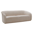 Yara Pleated Velvet Sofa | TOV