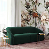 Tov Furniture Yara Pleated Velvet Sofa