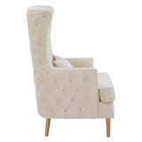 Alina Tall Tufted Back Chair | TOV | Home Elegance USA