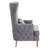 Alina Tall Tufted Back Chair | TOV | Home Elegance USA