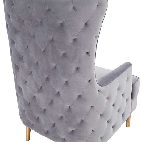 Alina Tall Tufted Back Chair | TOV - TOV - S6478 - Home Elegance USA - 6