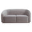 Tov Furniture Yara Pleated Velvet Loveseat