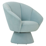 Allora Velvet Swivel Chair | TOV - TOV - S68103 - Home Elegance USA - 13