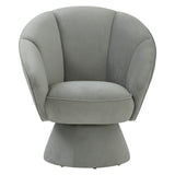 Allora Velvet Swivel Chair | TOV - TOV - S68104 - Home Elegance USA - 9