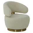Austin Shearling Swivel Chair | TOV
