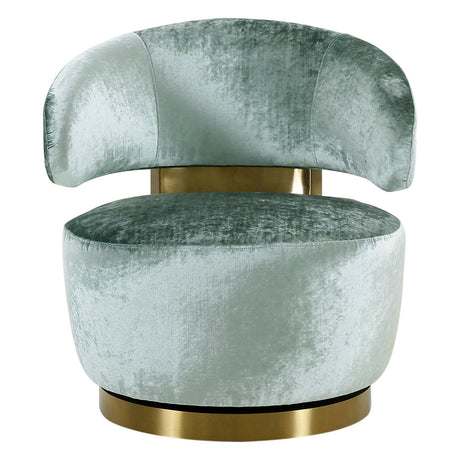 Austin Velvet Swivel Chair | TOV - TOV - S68387 - Home Elegance USA - 8