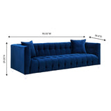 Bea Velvet Sofa | TOV | Home Elegance USA