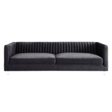 Aviator Velvet Sofa | TOV | Home Elegance USA