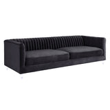 Aviator Velvet Sofa | TOV | Home Elegance USA