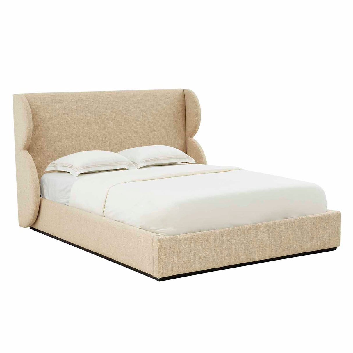 Tov Furniture Jibriyah Beige Tweed Bed