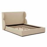 Tov Furniture Jibriyah Beige Tweed Bed