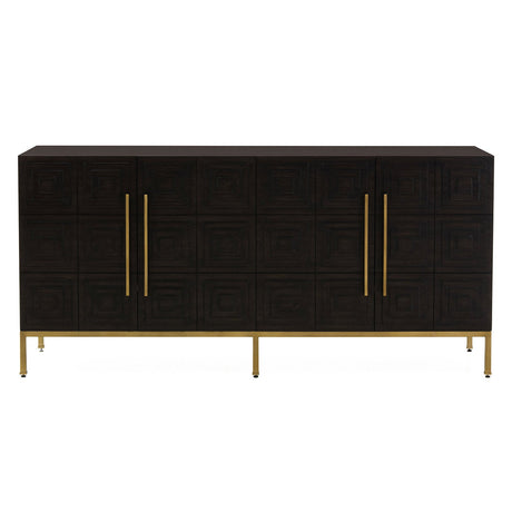 Tov Furniture Alon Espresso Media Console