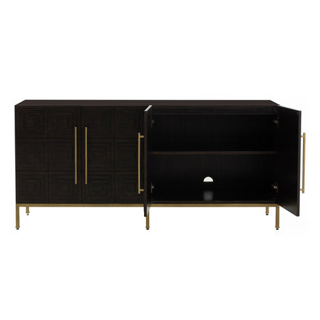 Tov Furniture Alon Espresso Media Console