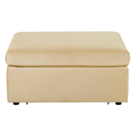 Tov Furniture Jessie Velvet Modular Ottoman