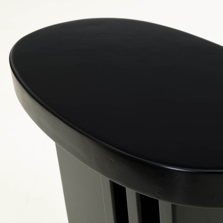 Tov Furniture Etta Black Side Table