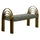 Tov Furniture Mavis Velvet Bench