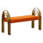 Tov Furniture Mavis Velvet Bench