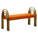 Mavis Velvet Bench | TOV