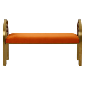 Tov Furniture Mavis Velvet Bench