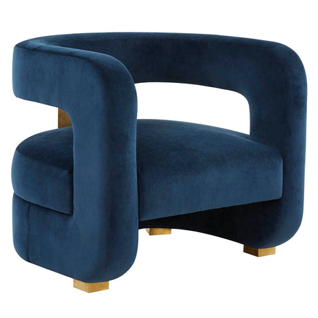 Tov Furniture Ayanna Velvet Accent Chair