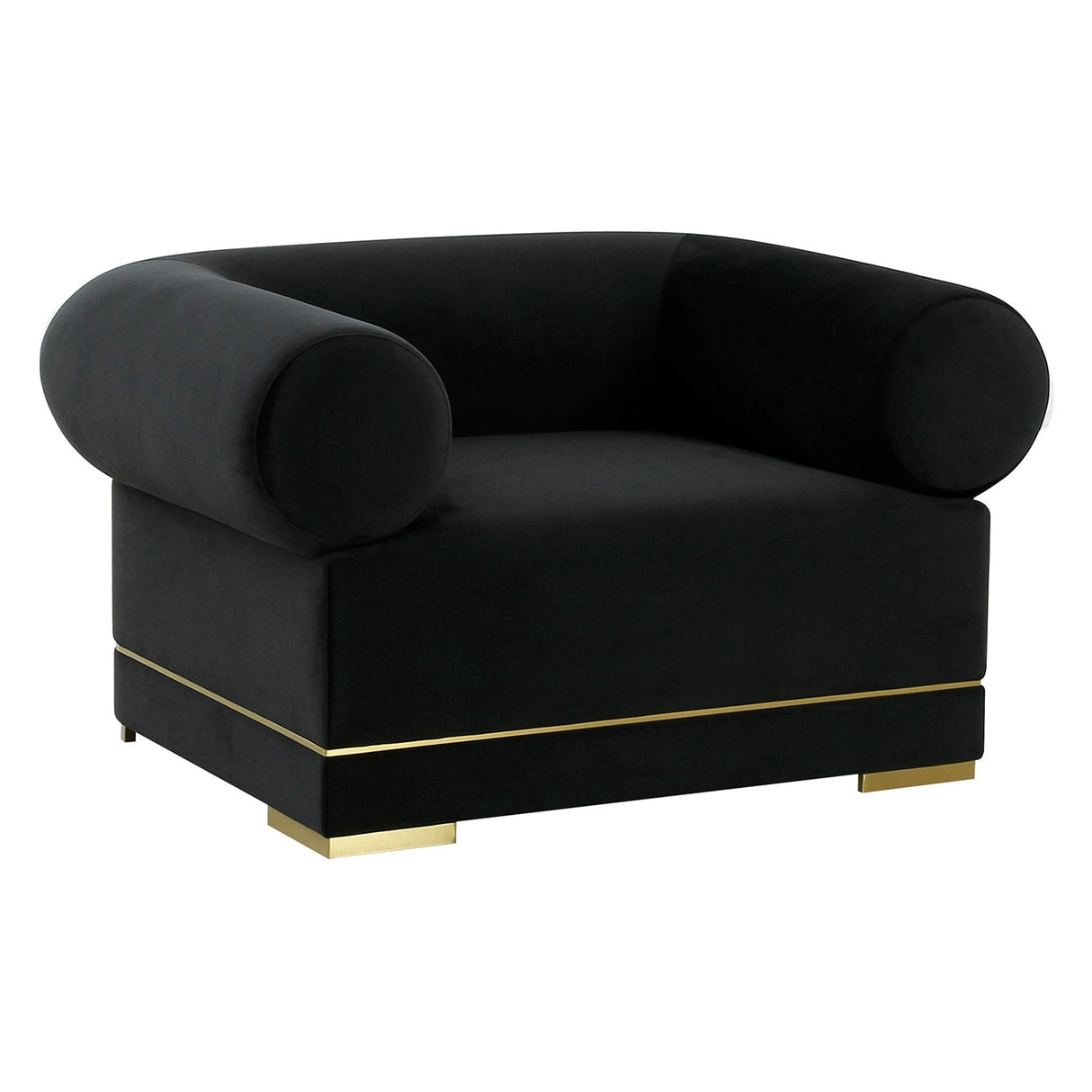 Tov Furniture Ricardo Velvet Accent Chair