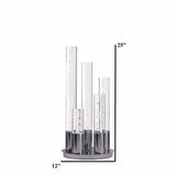Table Lamp Five Acrylic tube LED - Home Elegance USA