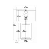 Table lamp with Shade - Home Elegance USA