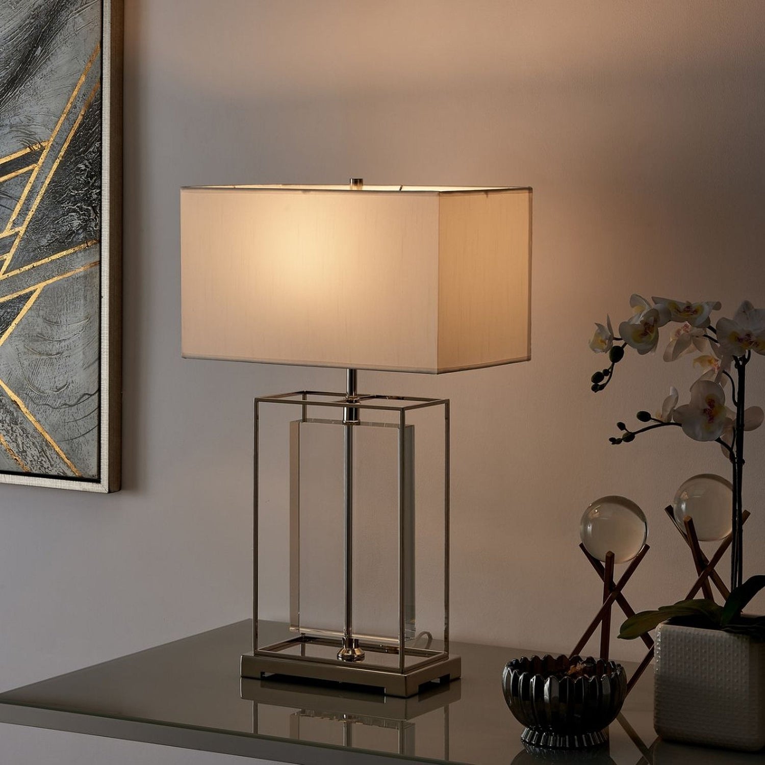 Table lamp with Shade - Home Elegance USA