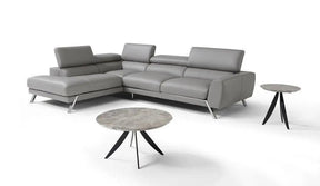 The Mood Sectional In Grey | J&M