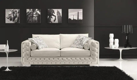 The Vanity Leather Sofa and Loveseat by J&M Furniture J&M Furniture