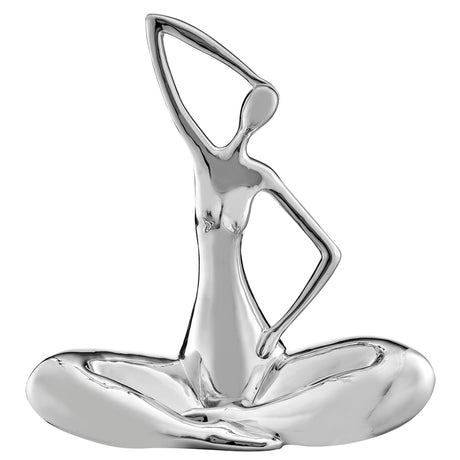 The Diana Sculpture // Large, Chrome - Home Elegance USA
