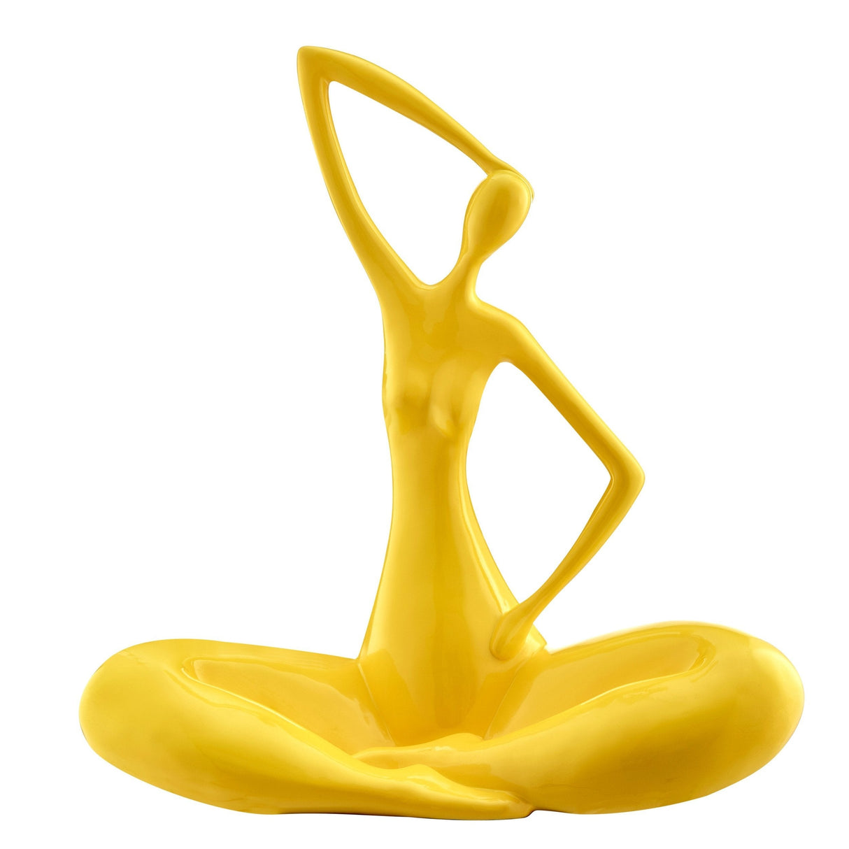 The Diana Sculpture // Large, Yellow - Home Elegance USA