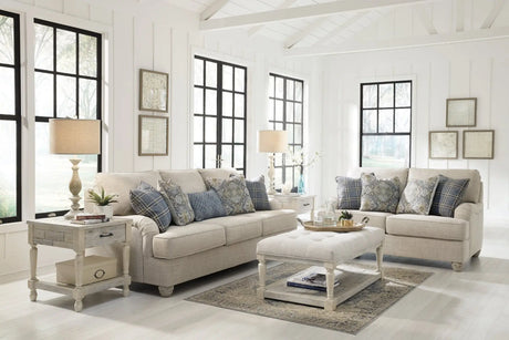 Traemore Linen Sofa and Loveseat - Signature Design by Ashley Ashley Furniture