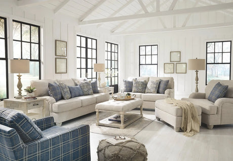 Traemore Linen Sofa and Loveseat - Signature Design by Ashley Ashley Furniture