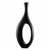 Trombone Vase // Small Black - Home Elegance USA