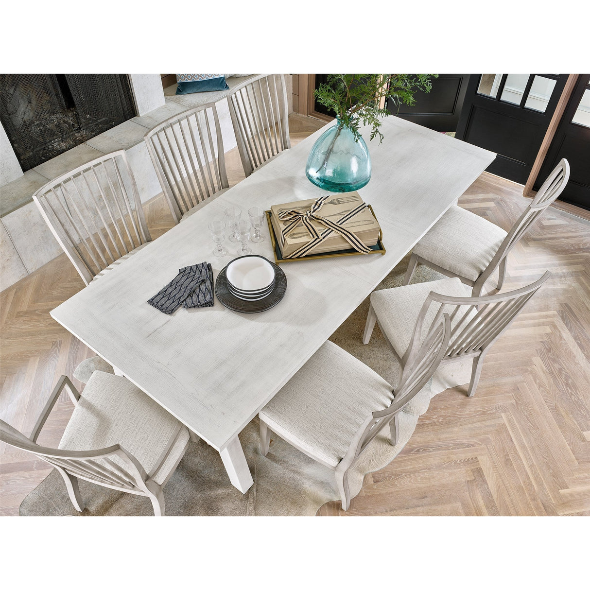 Universal Furniture Modern Farmhouse Bowen Arm Chair - Set Of 2