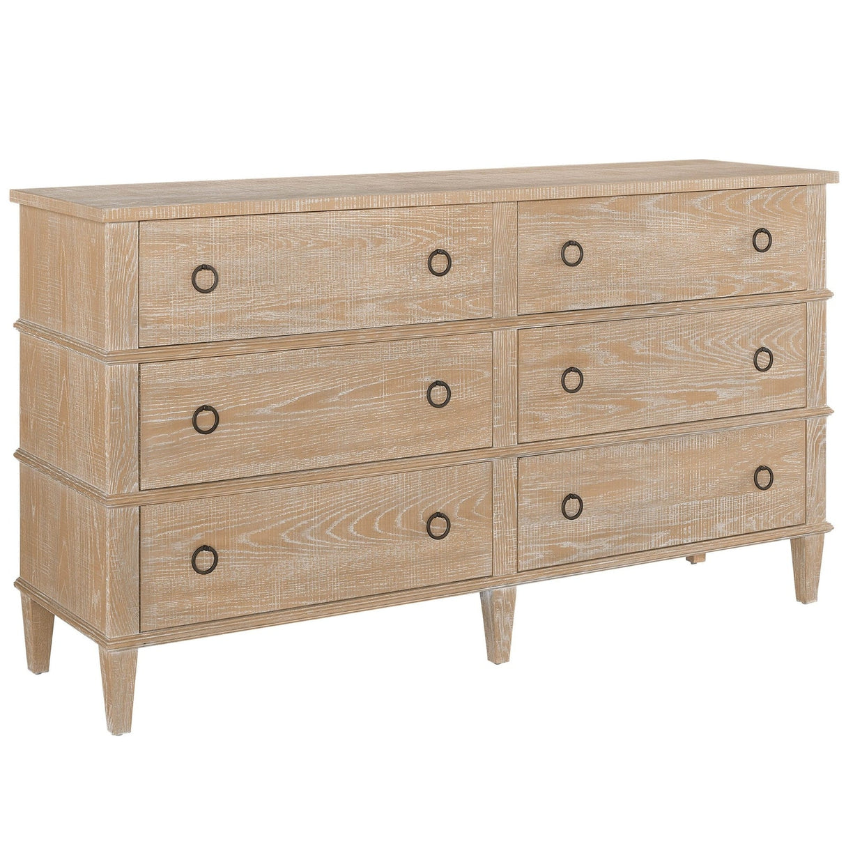 Universal Furniture Modern Farmhouse 6 Drawer Dresser