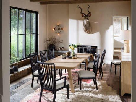Miller Rectangular Dining Table Rustic Oak or Rustic Natural Oak – Universal