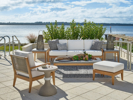 Coastal Living Outdoor Chesapeake Ottoman | Universal