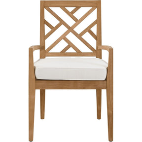 Coastal Living Outdoor Chesapeake Fret Back Arm Chair | Universal