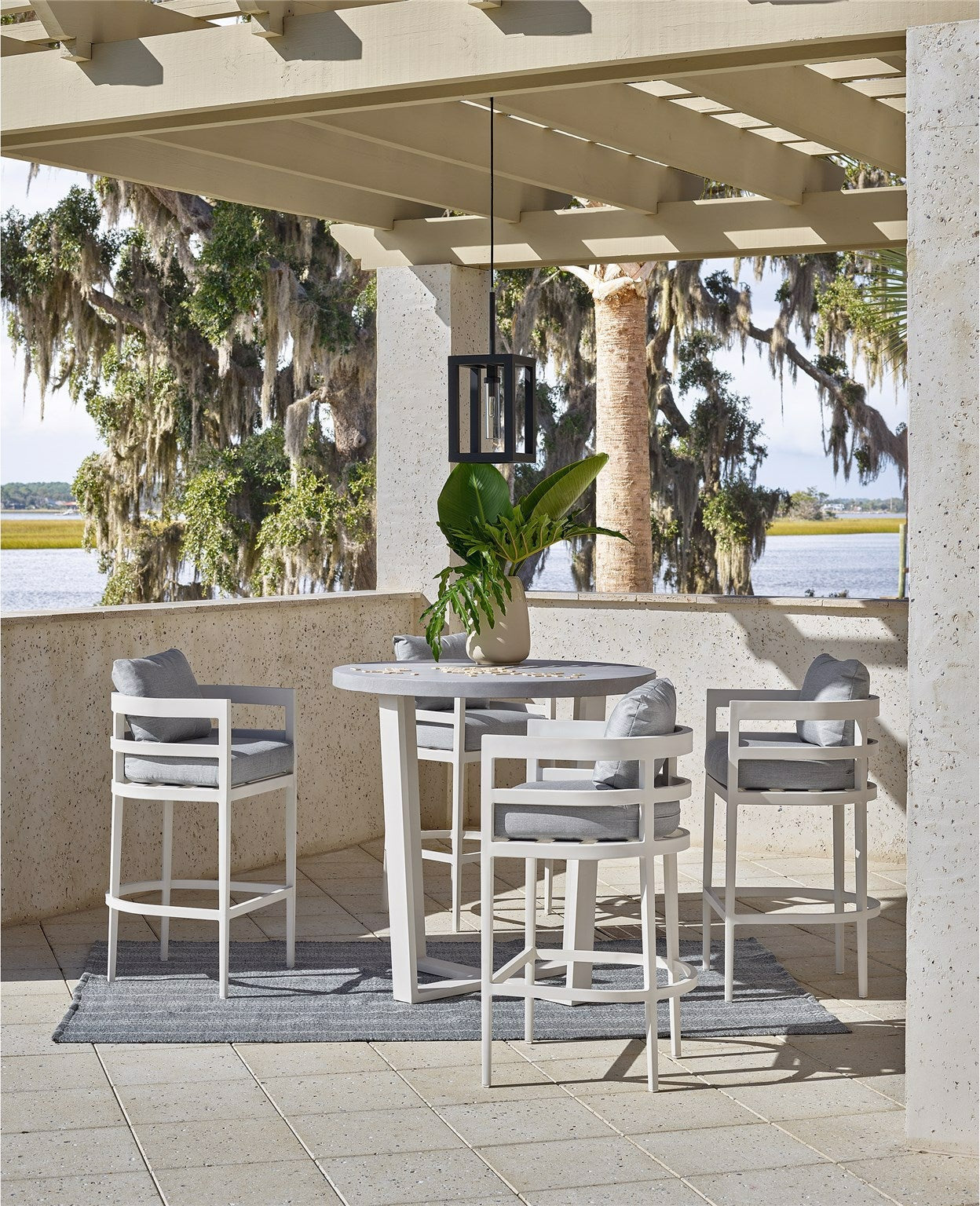 Universal Furniture Coastal Living Outdoor South Beach Bar Table