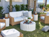 Universal Furniture Coastal Living Outdoor Geneva Cast Concrete Cocktail Table